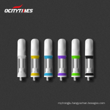 Best Quality Ceramic Coil Glass CBD Oil Vape Cartridge 1.0ml Atomizer